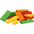 Colourful Wooden Slats Large - Pack of 15